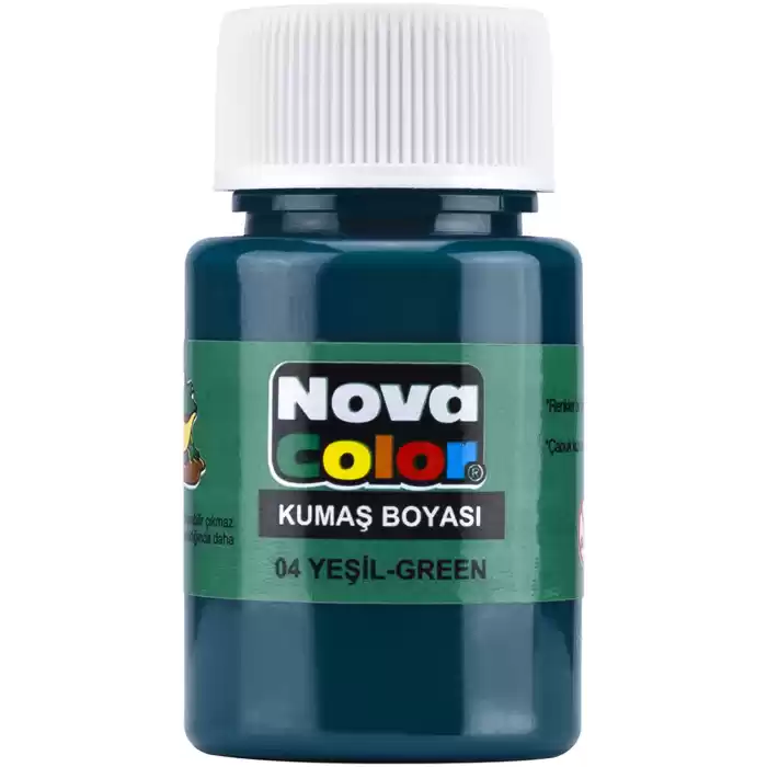 NOVA COLOR KUMAŞ BOYASI YEŞİL NC-162