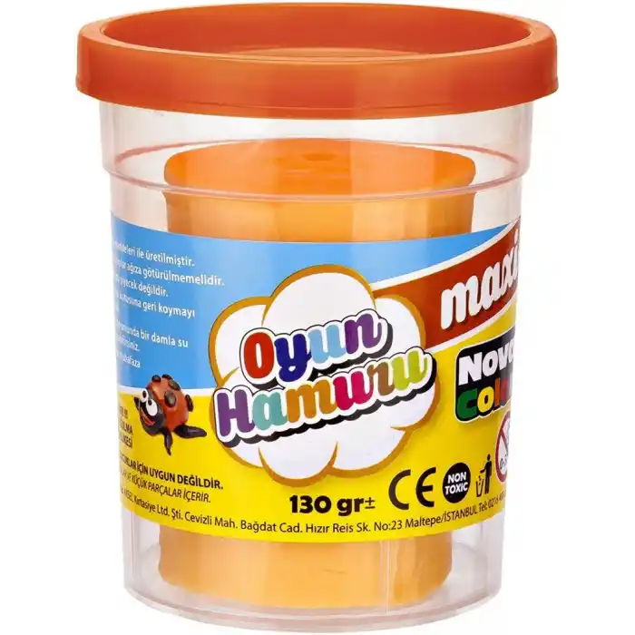 NOVA COLOR MAXİ OYUN HAMURU TURUNCU NC-4147