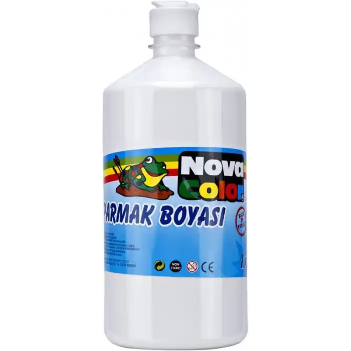 NOVA COLOR PARMAK BOYASI BEYAZ 1 KG.NC-286
