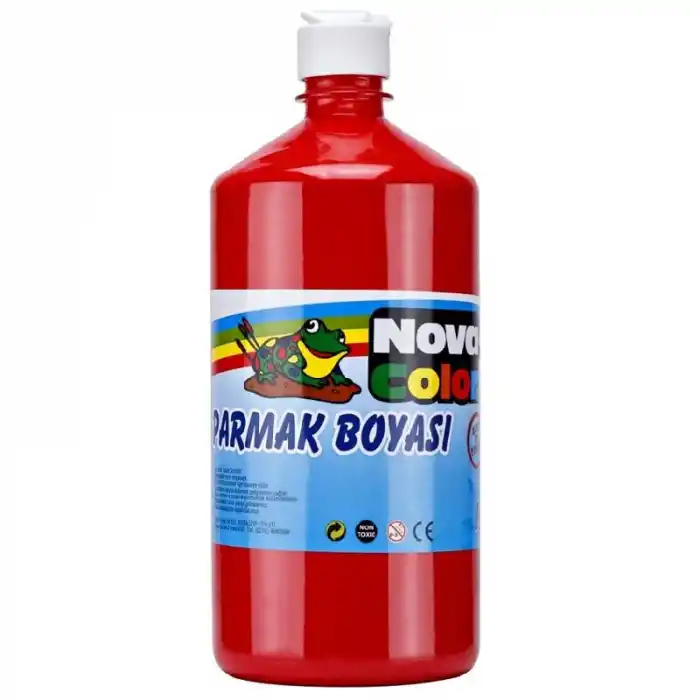 NOVA COLOR PARMAK BOYASI KIRMIZI 1 KG.NC-316