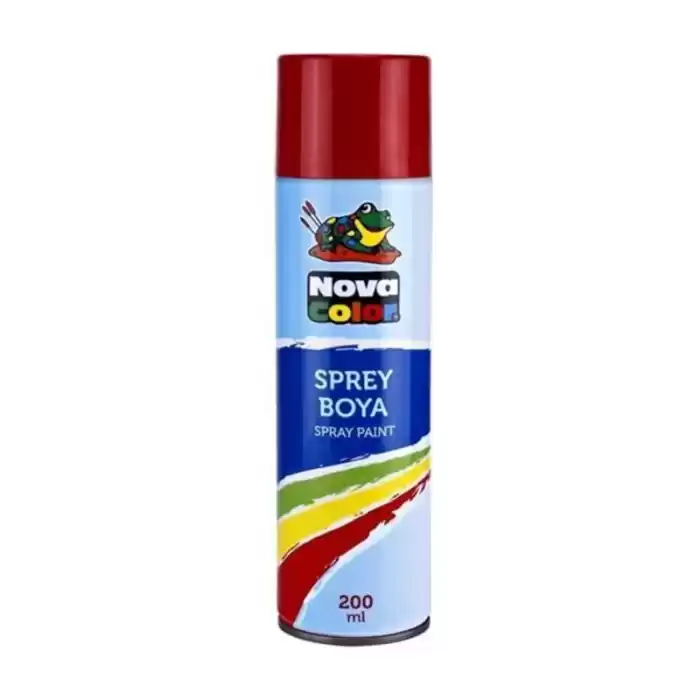 Nova Color Sprey Boya Kırmızı Nc-801