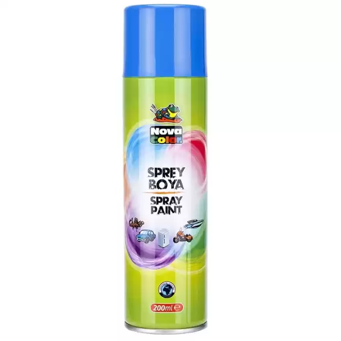 NOVA COLOR SPREY BOYA MAVİ NC-802