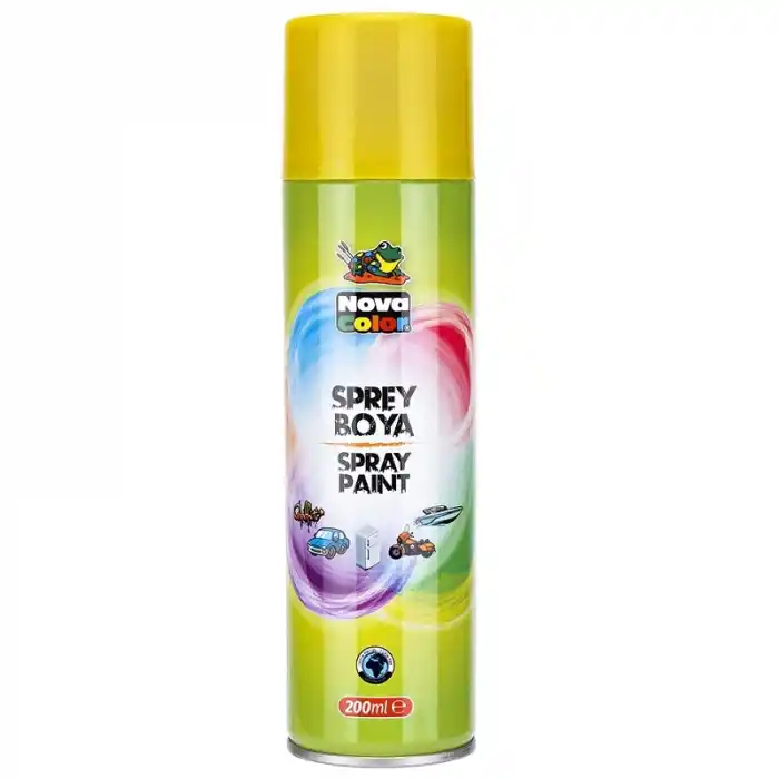 NOVA COLOR SPREY BOYA SARI NC-800