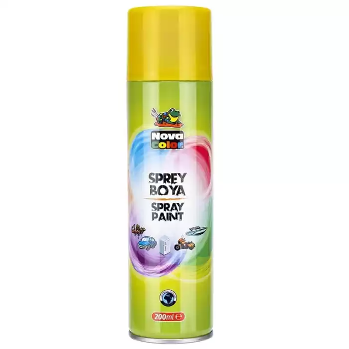 NOVA COLOR SPREY BOYA SARI NC-800