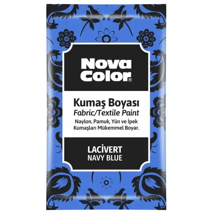 Nova Color Toz Kumaş Boyası Lacivert 12 Gr Nc-909