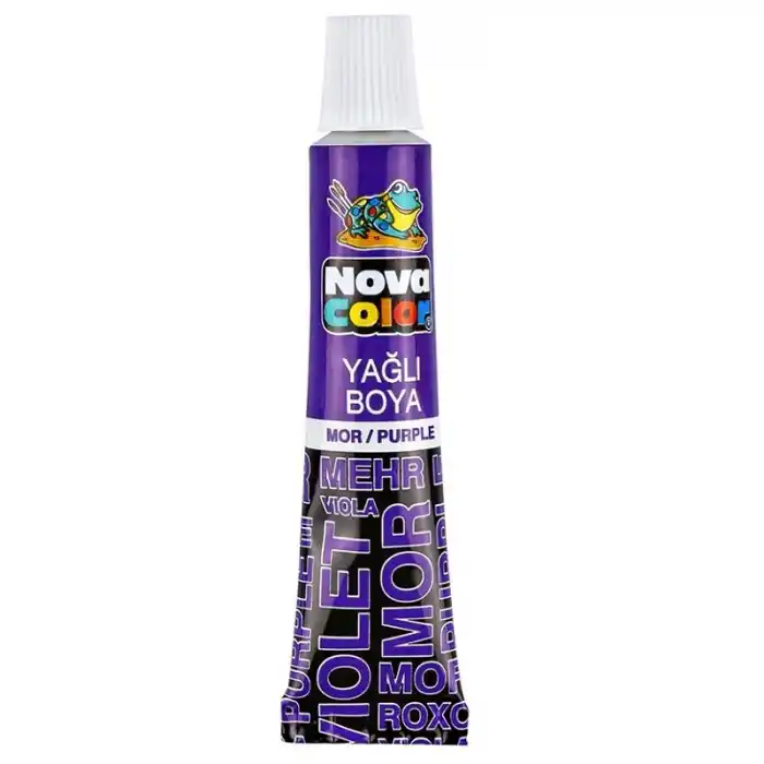 NOVA COLOR YAĞLI TÜP MOR NC-135
