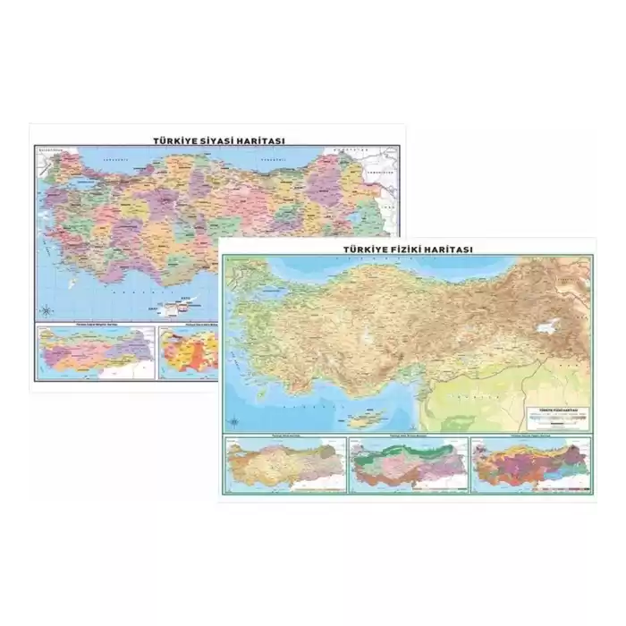 ODAK 70X100 İSTANBUL SİYASİ-FİZİKİ HARİTASI
