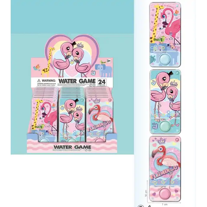 Olly 2586x-24 Su Oyunu Transparent Water Game Flamingo