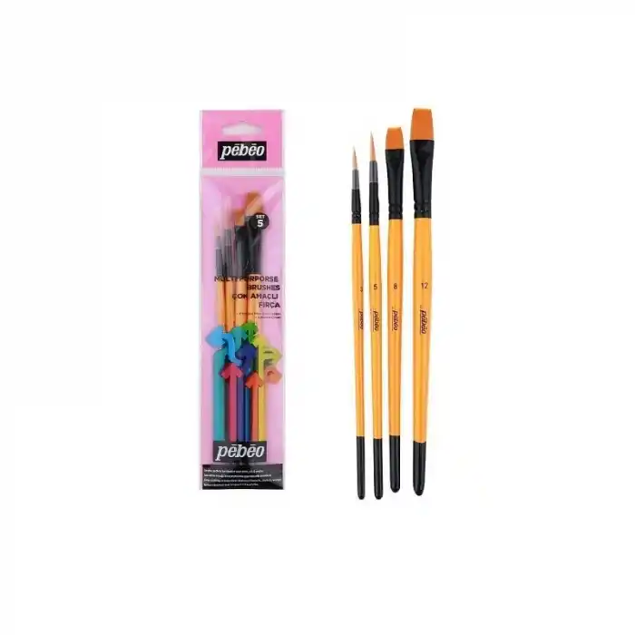 PEBEO 4 LÜ FIRÇA SETİ NO:5