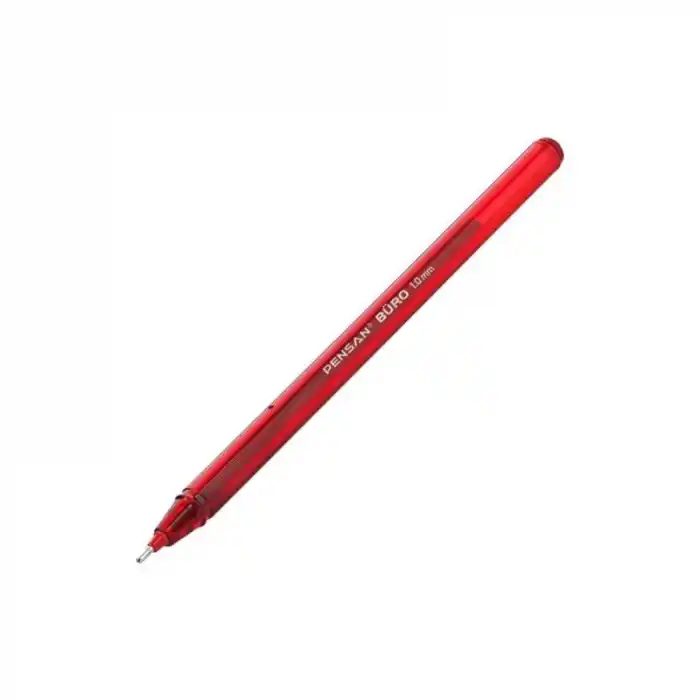 Pensan 2270 Büro Kırmızı Tükenmez Kalem 1 Mm