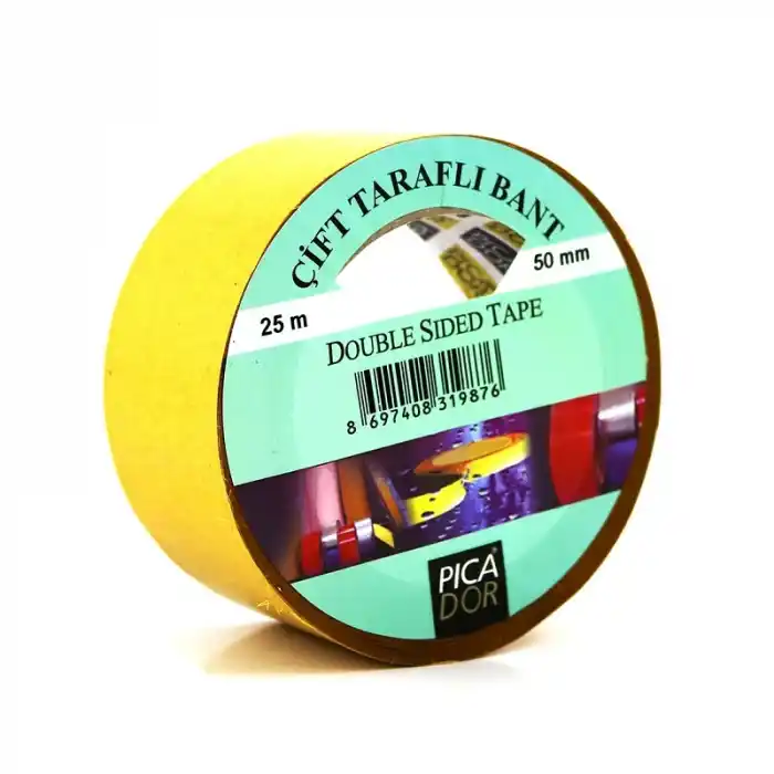 PİCADOR 50 MM X 25 MT ÇİFT TARAFLI BANT KL 008