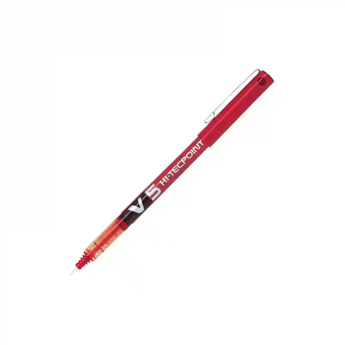Pilot V5 Kırmızı Kalem Bx-v5-r
