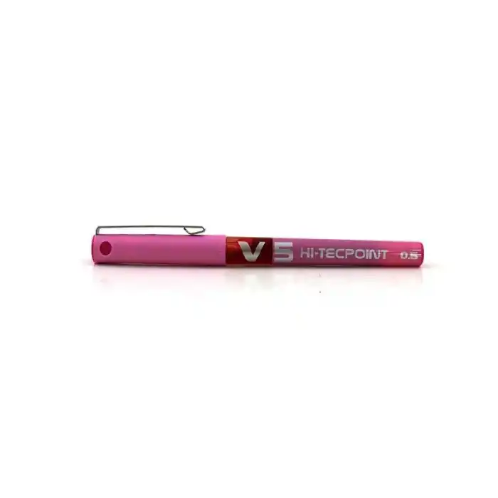 Pilot V5 Pembe Kalem Bx-v5-p