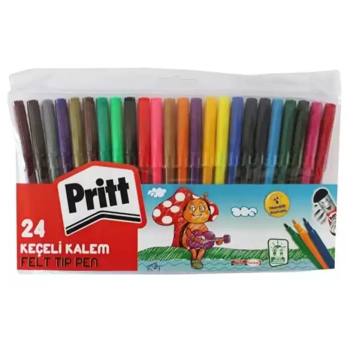 PRİTT 24 RENK KEÇELİ KALEM 1774252