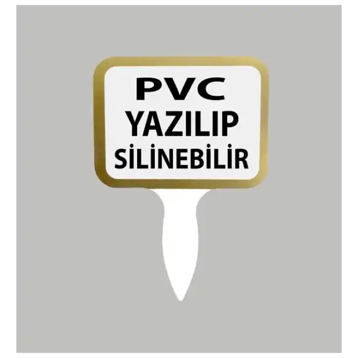 PVC Tatlıcı Baharat Kuruyemişci Mini Fiyat Etiketi 20 li Pk