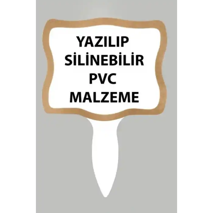 PVC Yaz-Sil Tatlıcı Baharat Kuruyemişci Fiyat Etiketi 20 li Pk