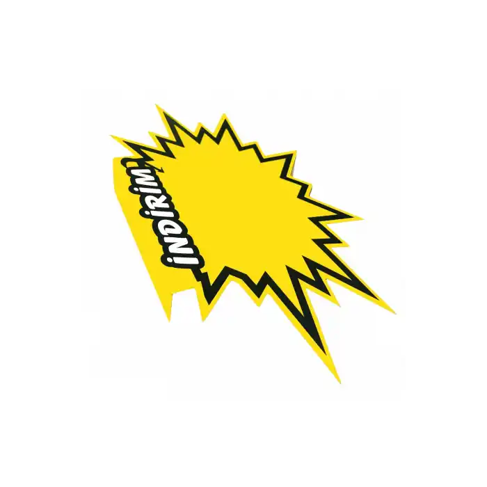 Raf Önü Rafa Geçmeli İndirim Baskılı Yıldızlı Fiyat Etiketi 15x12 cm.100 Ad.