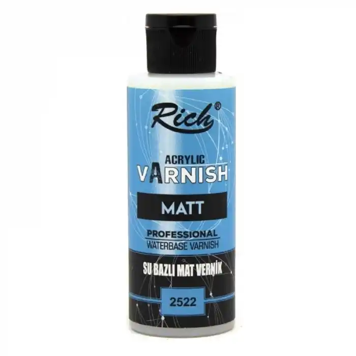 Rıch 17260 Su Bazlı Vernik Mat 120 Cc