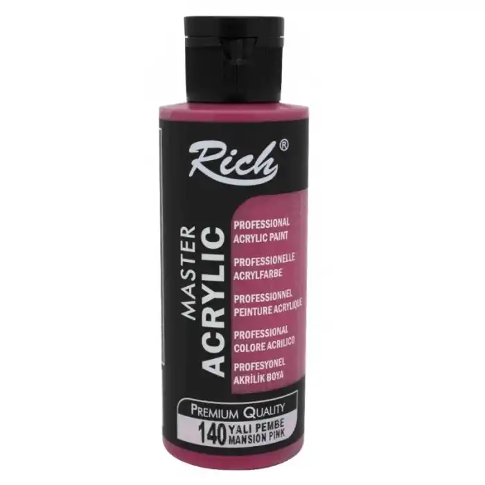 Rıch Akrilik Boya 140 Yalı Pembe 120 Cc