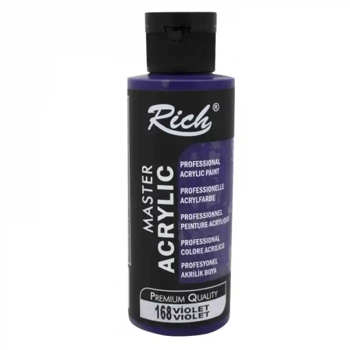 Rıch Akrilik Boya 168 Vıolet 120 Cc