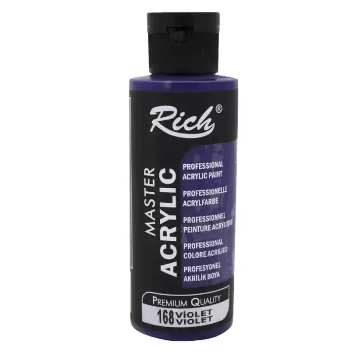 RICH AKRİLİK BOYA 168 VIOLET 120 CC