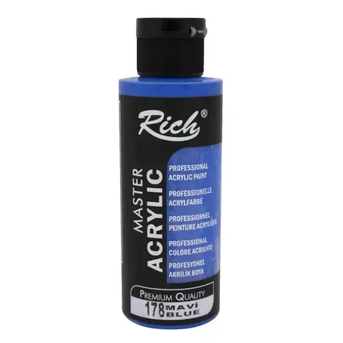 RICH AKRİLİK BOYA 178 MAVİ 120 CC