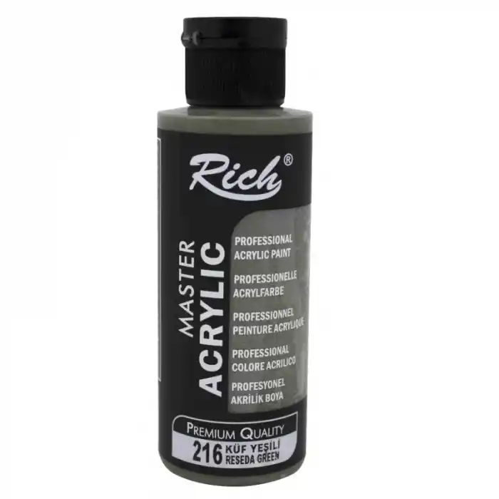 RICH AKRİLİK BOYA 216 KÜF YEŞİLİ 120 CC
