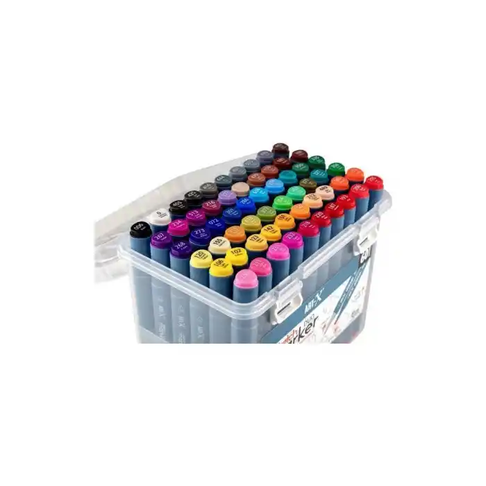 RICH ART-X SKETCH MARKER DUO ÇİFT UÇLU KALEM 60 LI KLM-18050