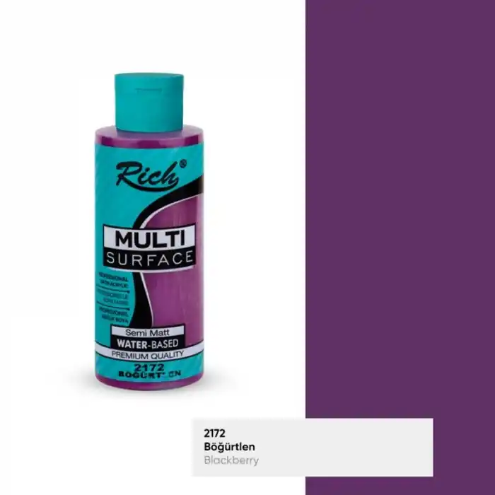 Rıch Multi Akrilik Boya 03865 Böğürtlen 120 Cc