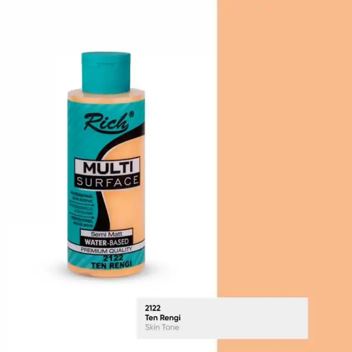 RICH MULTİ AKRİLİK BOYA 2122 TEN RENGİ 120 CC