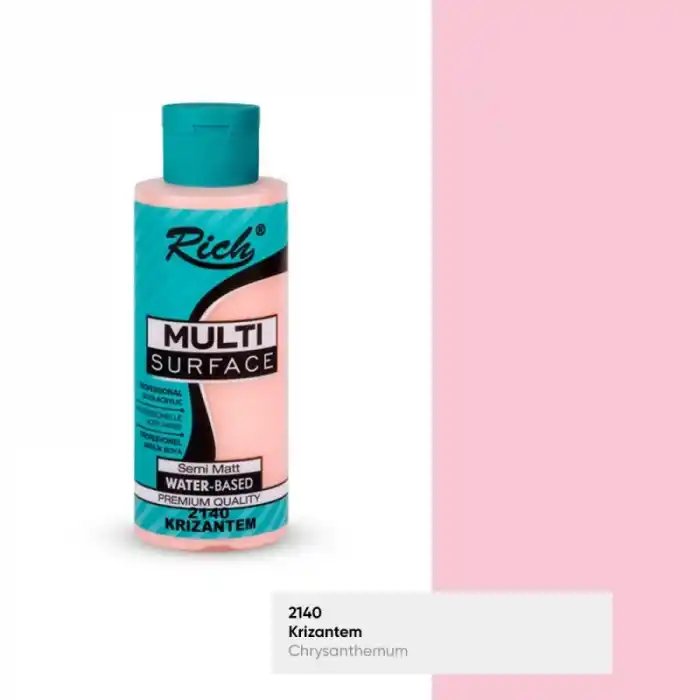 RICH MULTİ AKRİLİK BOYA 2140 KRIZANTEM 120 CC