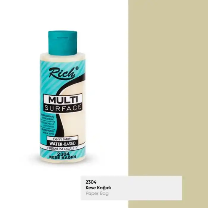 Rıch Multi Akrilik Boya 2304 Kesekağıdı 120 Cc