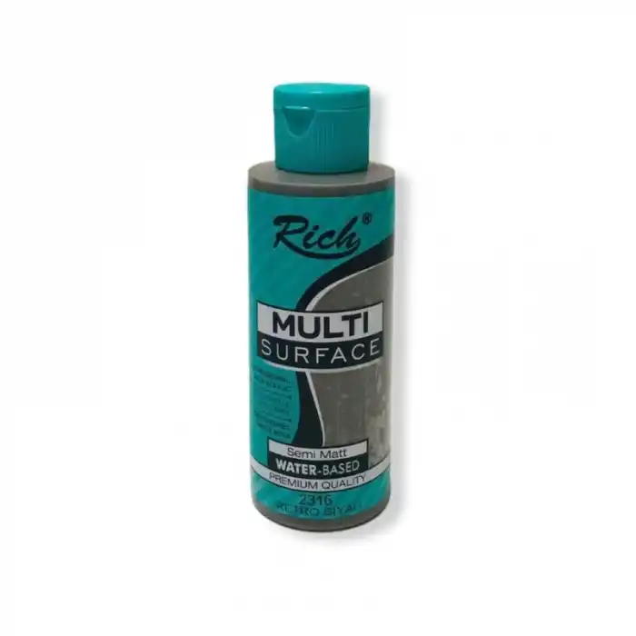 Rıch Multi Akrilik Boya 2316 Retro Siyah 120 Cc