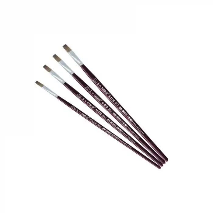 Samur Art 210 2-4-6-8 No Yağlı Boya Fırçası 4 Lü Set