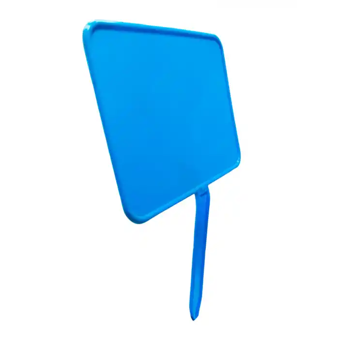 Saplamalı Plastik Pazarcı Etiketi Pazarcı Fiyat Etiketi Pazar Etiketi Açılı Eğimli Etiket MAVİ RENK 10 Ad. Büyük Boy