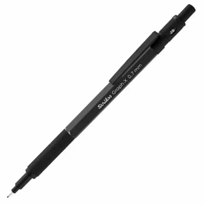Scrikss Graph-x Antrasit Metal 0.7 Versatil Kalem