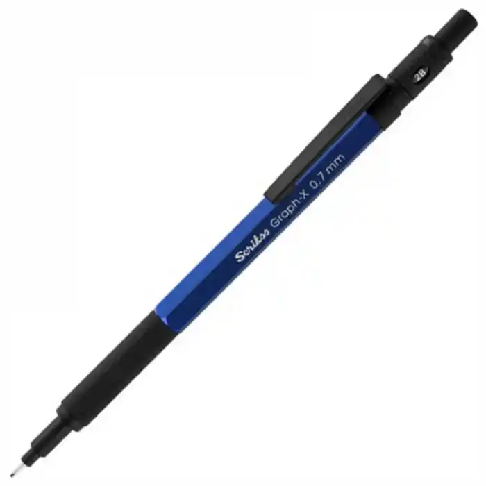 Scrikss Graph-x Mavi Metal 0.7 Versatil Kalem