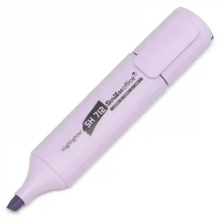 Scrikss Sh 712 Pastel Lila Fosforlu Kalem