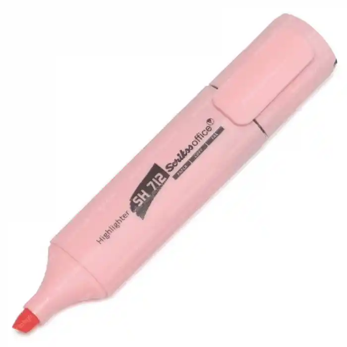 Scrikss Sh 712 Pastel Pembe Fosforlu Kalem