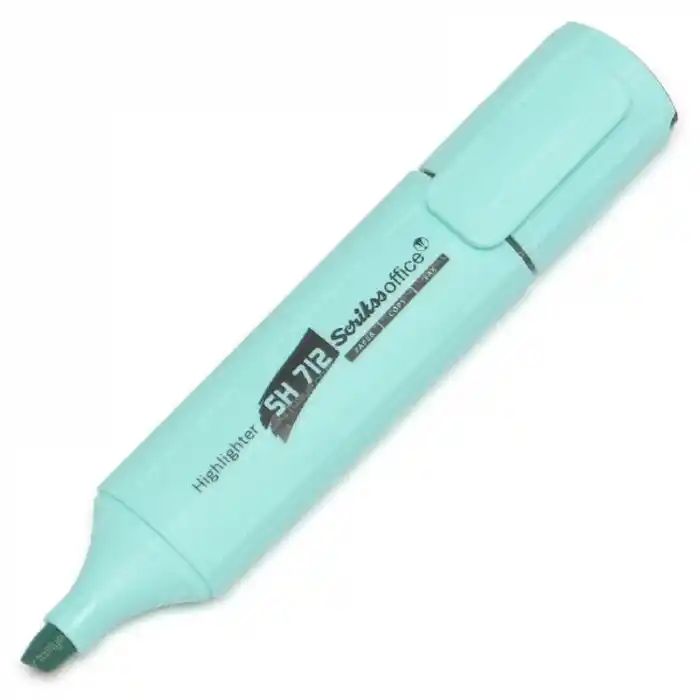 Scrikss Sh 712 Pastel Turkuaz Fosforlu Kalem