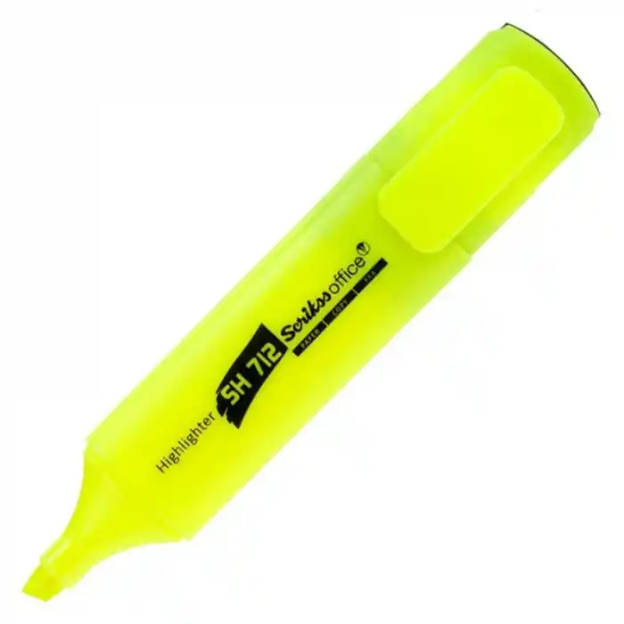 Scrikss Sh 712 Sarı Fosforlu Kalem