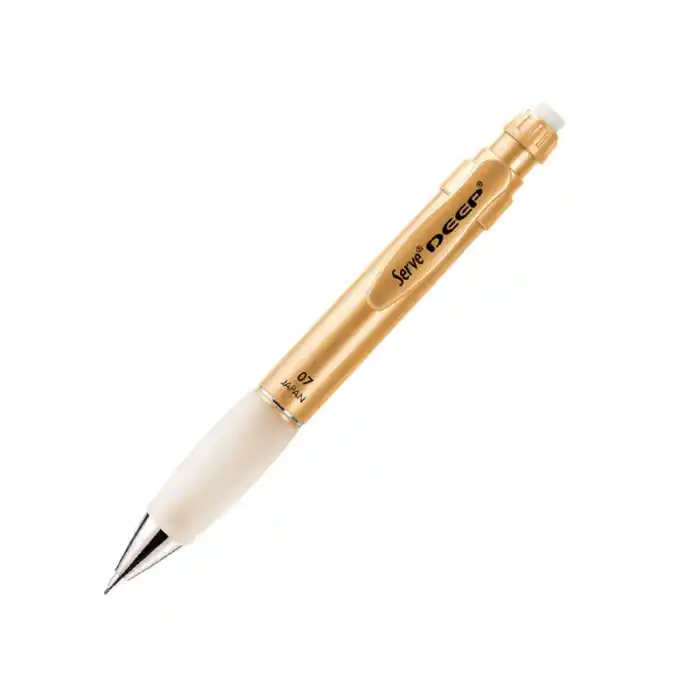 Serve Deep Metalik Asil Altın Versatil Kalem 0.7 Mm Deep-07-maltın