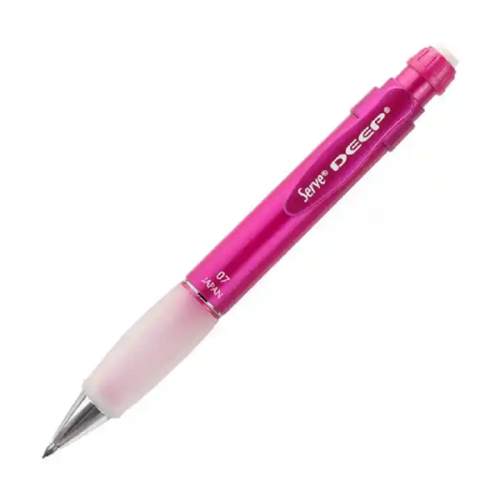 Serve Deep Metalik Koyu Pembe Versatil Kalem 0.7 Mm