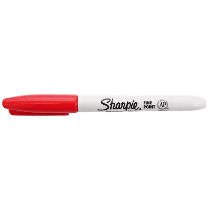 Sharpıe Fıne Permanent Marker Kalem Kırmızı 1741832