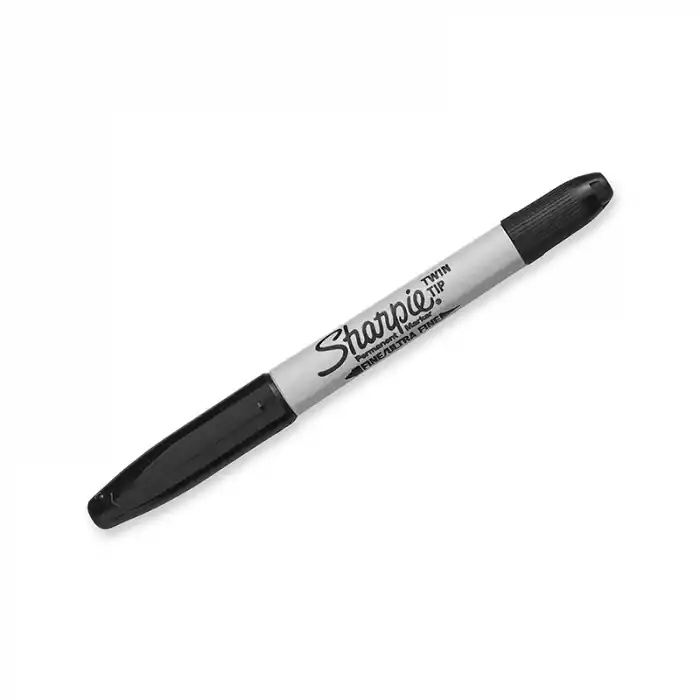 Sharpıe Twın Tip Siyah Permanent Kalem S0811100