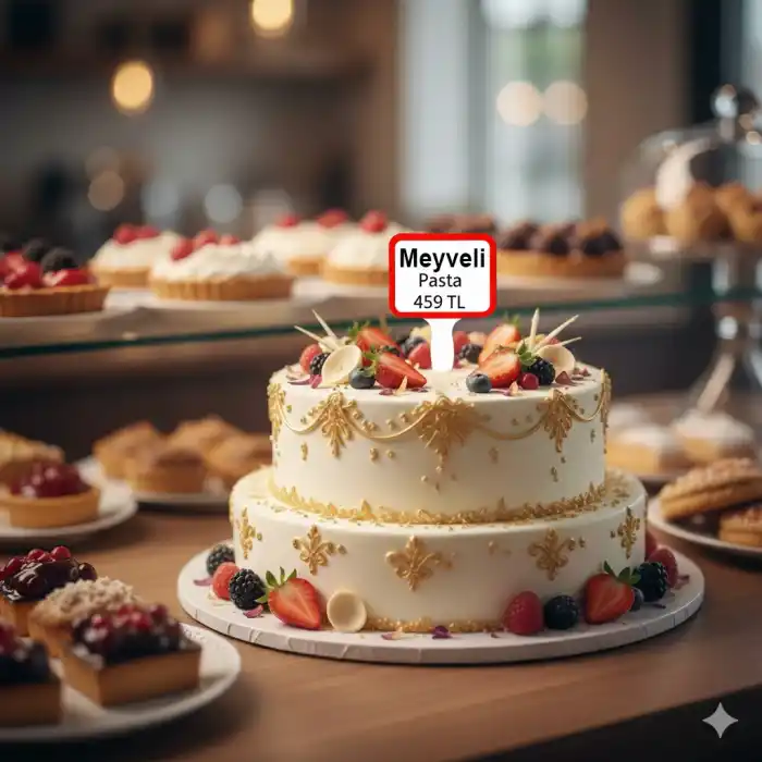 Silinebilir PVC Tatlıcı Baharat Kuruyemişci Mini Fiyat Etiketi 20 li Pk