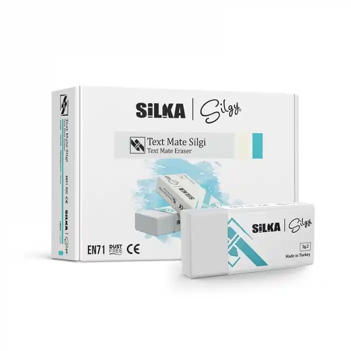 Silka Textmate Beyaz Silgi 24 Lü Kt Sg.2