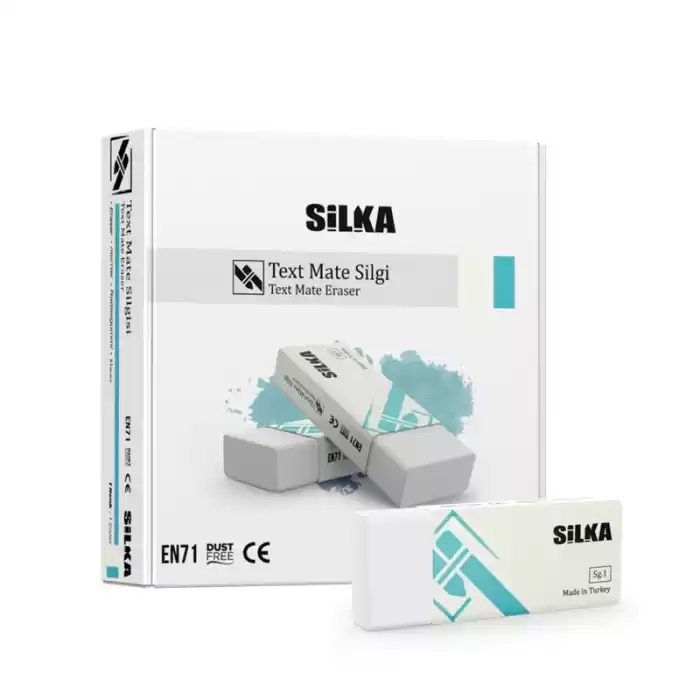 Silka Textmate Beyaz Silgi 30 Lu Kt Sg3