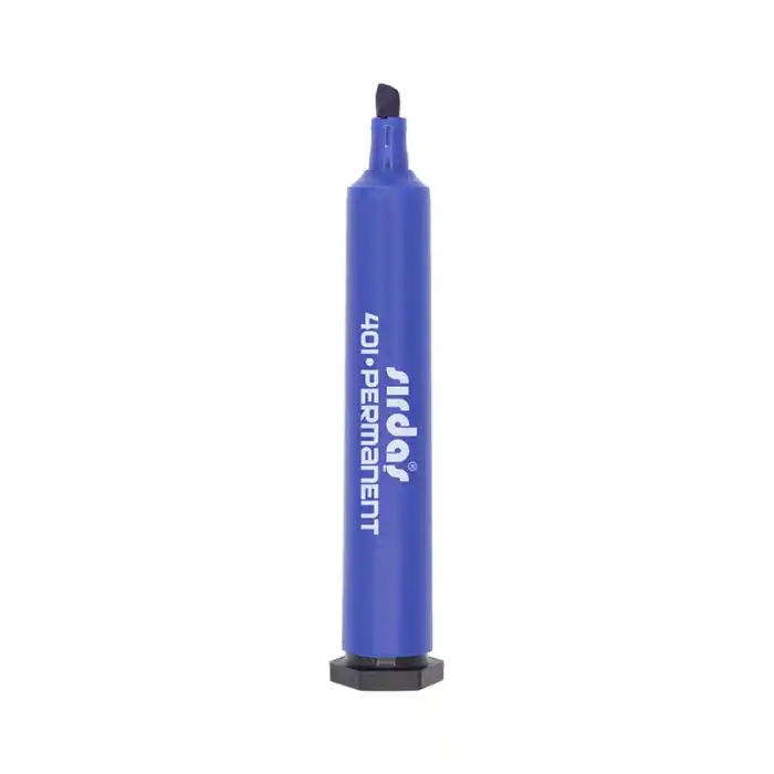 SIRDAŞ PERMANENT KOLİ KALEMİ KESİK UÇ MAVİ PM-401