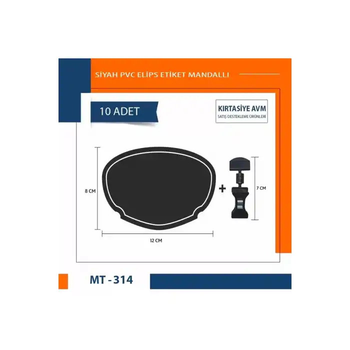 Siyah Pvc Fiyat Etiketleri Silinebilir, Yazılabilir,Ayarlanabilir Mandallı Pvc Levha,8cmx12cm